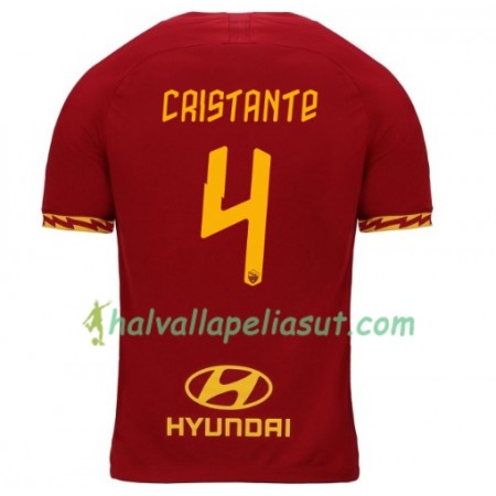 Jalkapallo Pelipaidat AS Roma Cristante 4 Kotipaita 2019-2020 Lyhythihainen